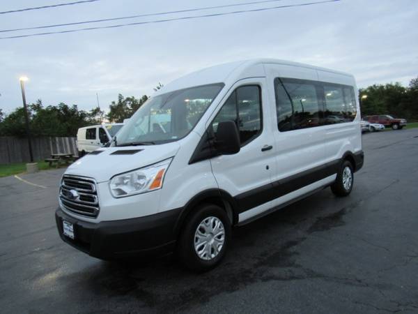 2019 Ford Transit Passenger Wagon T-350 with Fixed Rear Window for sale in Grayslake, IL – photo 2