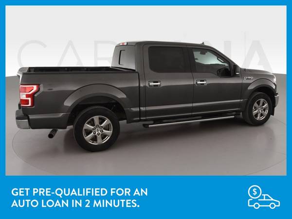 2018 Ford F150 SuperCrew Cab XLT Pickup 4D 5 1/2 ft pickup Gray for sale in Cleveland, OK – photo 9