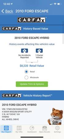 2010 Ford Escape AWD HYBRID - cars & trucks - by dealer - vehicle... for sale in Fredericksburg, VA – photo 20