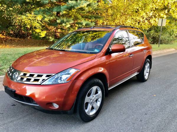 2005 Nissan Murano AWD for sale in Fredericksburg, District Of Columbia