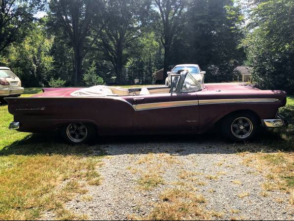 1957 Ford convertible . Price Reduced - cars & trucks - by owner -... for sale in Winston Salem, NC – photo 3