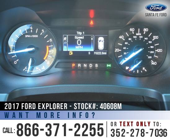 17 Ford Explorer 3rd Row, Bluetooth, Backup Camera, SiriusXM for sale in Alachua, FL – photo 15