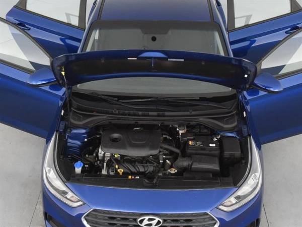 2018 Hyundai Accent SE Sedan 4D sedan Blue - FINANCE ONLINE for sale in Atlanta, GA – photo 4