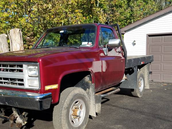 Plow truck Chevy 3/4 ton flatbed bed with western plow for sale in Grand Island, NY – photo 11