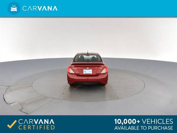 2018 Nissan Versa SV Sedan 4D sedan Red - FINANCE ONLINE for sale in Atlanta, WI – photo 20