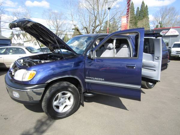 2000 Toyota Tundra Access Cab V8 Auto SR5 4X4 BLUE 2 OWNER CANOPY for sale in Milwaukie, OR – photo 20
