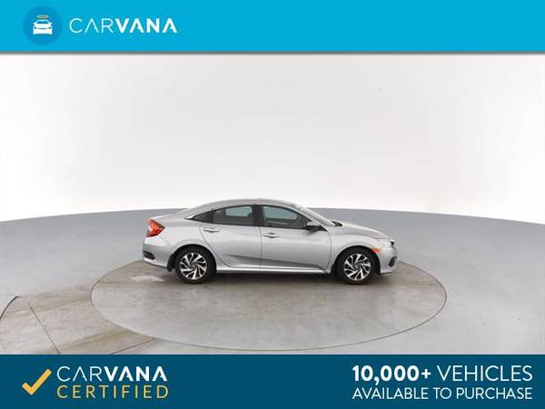 2016 Honda Civic EX Sedan 4D sedan Silver - FINANCE ONLINE for sale in Atlanta, CA – photo 10