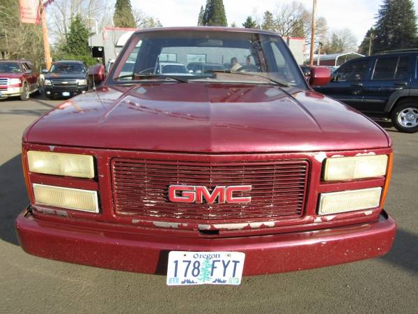 1991 GMC 1500 EXCAB RED 1 OWNER 4 3 V6 MANUAL RARE FIND ! - cars for sale in Milwaukie, OR – photo 4