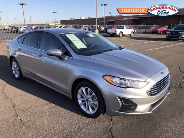 2020 Ford Fusion SE Silver - - by dealer - vehicle for sale in Glendale, AZ – photo 2