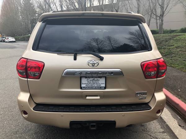 2014 Toyota Sequoia Limited 4WD - Navi, DVD, Loaded, Clean title for sale in Kirkland, WA – photo 6