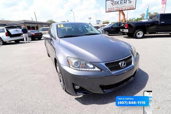 2012 Lexus IS 250 RWD - Call/Text - - by dealer for sale in Kissimmee, FL – photo 4