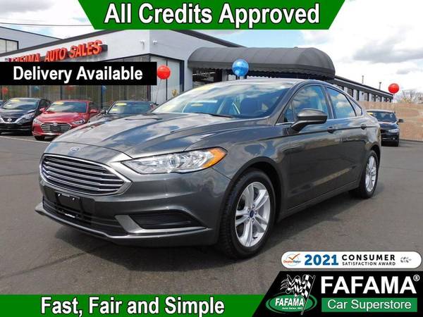 2018 Ford Fusion SE - - by dealer - vehicle automotive for sale in Milford, MA