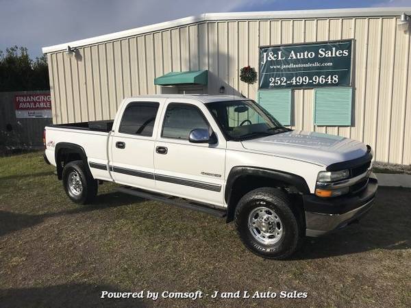 2002 Chevrolet Silverado 2500HD LS Crew Cab Short Bed 4WD - cars &... for sale in Morehead City, NC – photo 2