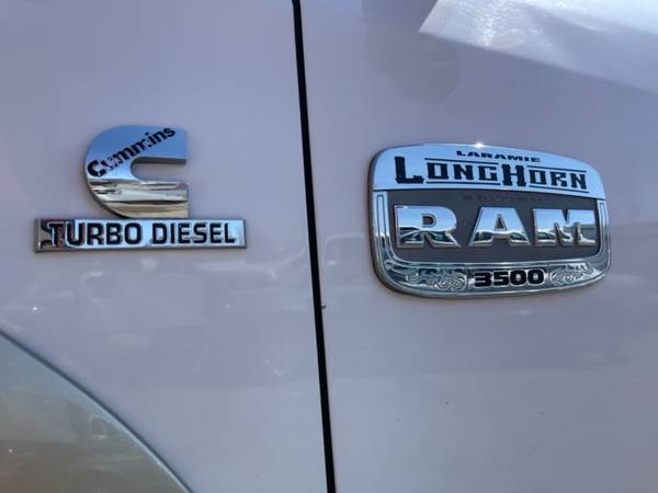 2011 RAM 3500 4WD Crew Cab LARAMIE LONGHORN Cummins Diesel - cars & for sale in Helena, MT – photo 9