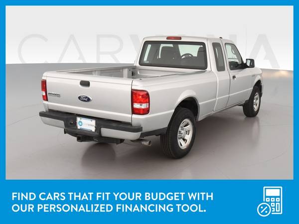 2010 Ford Ranger Super Cab XLT Pickup 4D 6 ft pickup Silver for sale in Springfield, IL – photo 8
