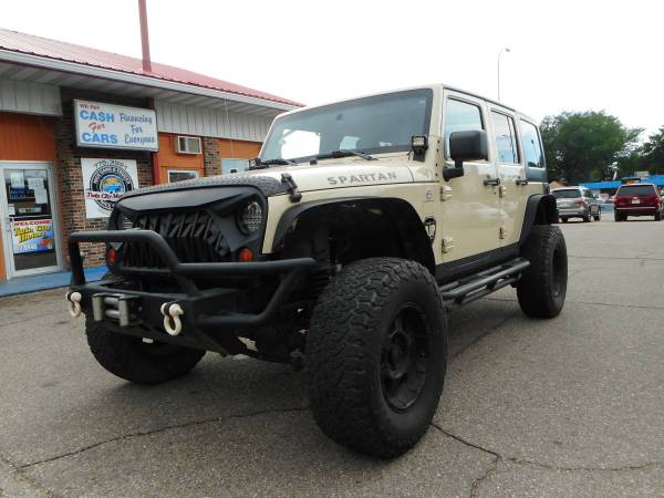 2011 Jeep Wrangler Unlimited 4x4/Lifted with Wheels! for sale in Grand Forks, MN – photo 2