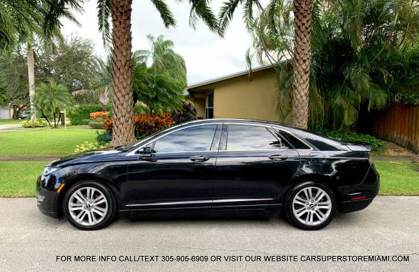 LIKE NEW 2014 LINCOLN MKZ HYBRID CLEAN TITLE NAVIGATION BACK UP... for sale in Hollywood, FL – photo 4