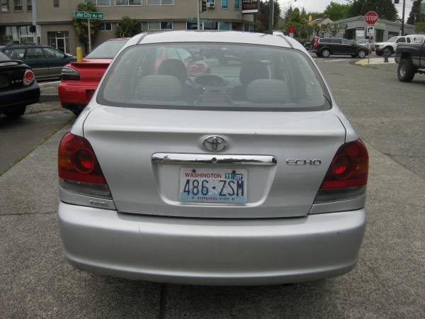 2003 TOYOTA ECHO 5 SPEED GAS SAVER NEW CLUTCH JUST INSTALLED - cars for sale in Seattle, WA – photo 7