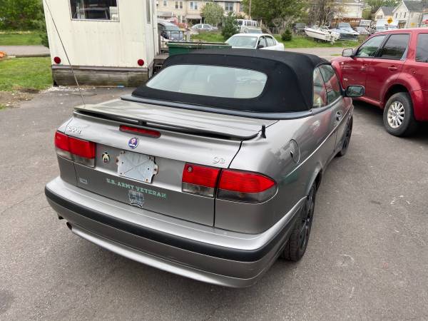 2001 SAAB 9-3 CONVERTIBLE: CLEAN IN/OUT, NEW TOP, MOTOR BAD: - cars for sale in Luzerne, PA – photo 4