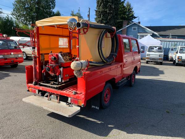 1987 Nissan Atlas Fire Truck W-CAB 2, 750 MILES ONLY for sale in Seattle, WA – photo 3