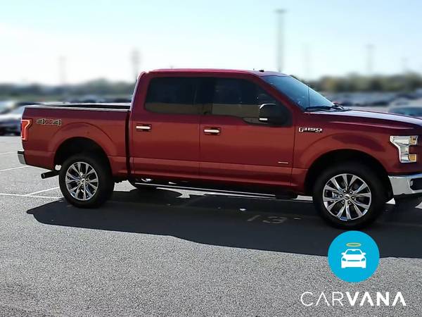 2017 Ford F150 SuperCrew Cab XLT Pickup 4D 5 1/2 ft pickup Red for sale in Terre Haute, IN – photo 14