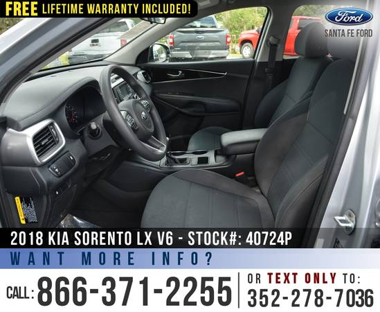2018 KIA SORENTO LX SUV Bluetooth - Cruise Control - SIRIUS for sale in Alachua, FL – photo 13