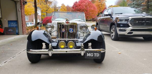 Classic 1952 MG TD Convertible - with only 1300 Miles for sale in Utica, MI – photo 9