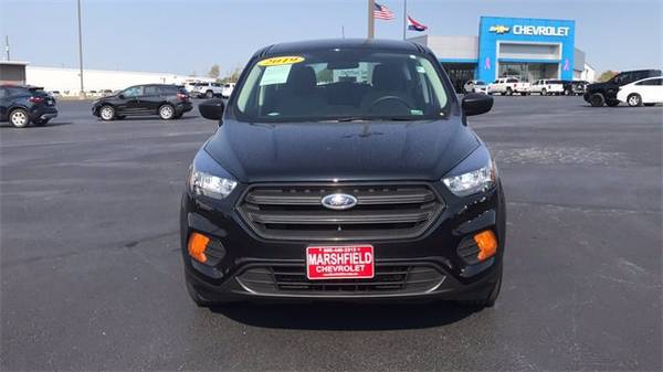 2019 Ford Escape S suv Black - cars & trucks - by dealer - vehicle... for sale in Marshfield, MO – photo 2