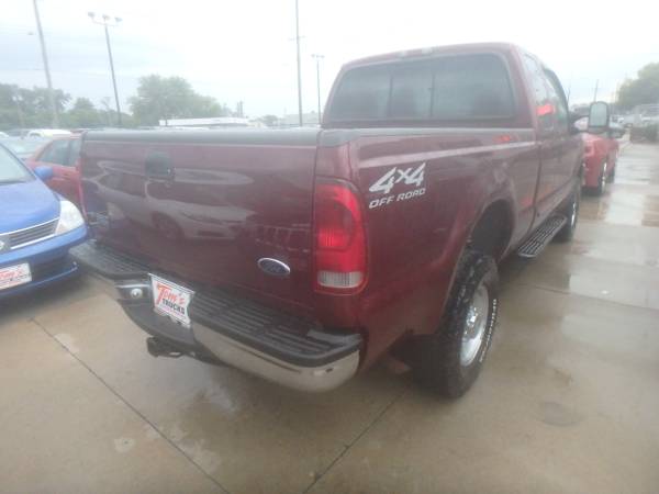 2000 Ford F-350 SuperCab XLT 4WD Single Wheel Red for sale in Des Moines, IA – photo 2