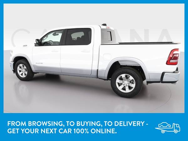 2020 Ram 1500 Crew Cab Laramie Pickup 4D 5 1/2 ft pickup White for sale in Champaign, IL – photo 5
