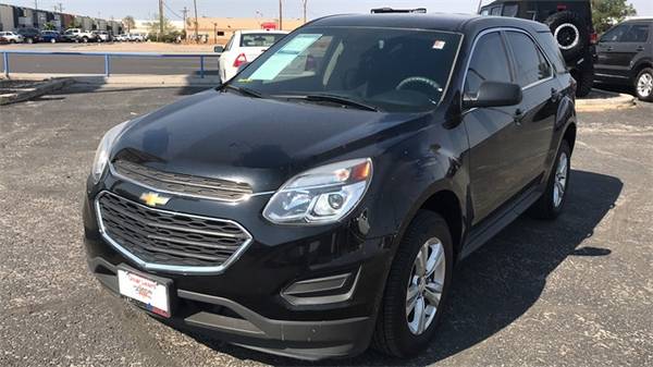 2017 Chevy Chevrolet Equinox LS suv Black - cars & trucks - by... for sale in El Paso, TX – photo 3