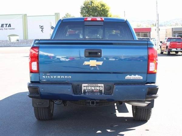 2018 Chevy Chevrolet Silverado 1500 High Country pickup Deep Ocean -... for sale in Pocatello, ID – photo 4