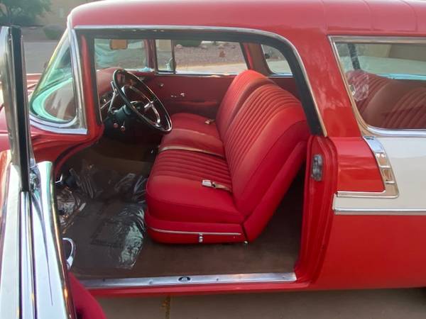 1956 Chevrolet Bel Air Nomad, Matador Red, - - by for sale in Phoenix, AZ – photo 12