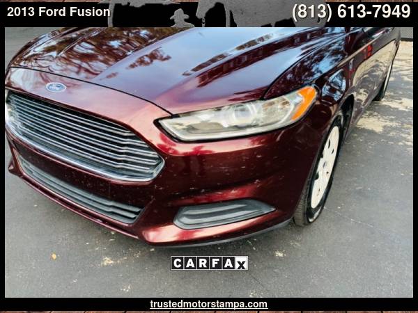 2013 Ford Fusion 4dr Sdn S FWD with Perimeter lighting - cars &... for sale in TAMPA, FL – photo 4