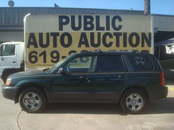 2005 Subaru Forester Public Auction Opening Bid for sale in Mission Valley, CA – photo 2