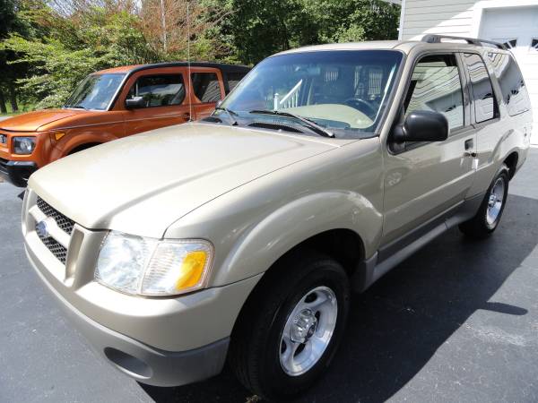 2003 FORD EXPLORER SPORT XLS 4x4, GOLD - - by dealer for sale in East Bend, NC, NC – photo 2