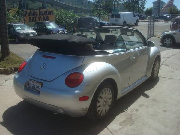 2004 Volkswagen New Beetle Convertible Public Auction Opening Bid for sale in Mission Valley, CA – photo 5