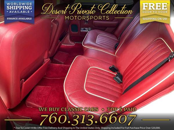 1989 Bentley Mulsanne S 4 Door Sedan at a DRAMATIC DISCOUNT - cars & for sale in Palm Desert , CA – photo 11