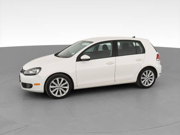 2012 VW Volkswagen Golf TDI Hatchback 4D hatchback White - FINANCE -... for sale in Atlanta, GA – photo 4
