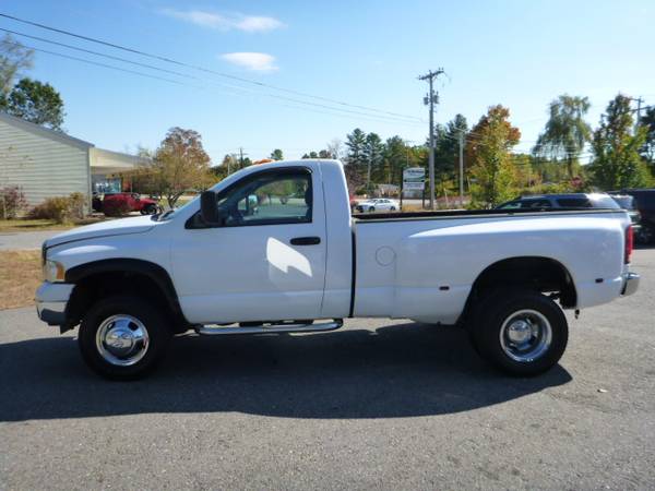 2004 DODGE RAM 3500 1 TON DUALLIE FISHER PLOW READY ONLY 53,000 MILES for sale in Milford, ME – photo 2