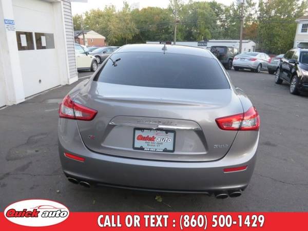 2016 Maserati Ghibli 4dr Sdn S Q4 with - cars & trucks - by dealer -... for sale in Bristol, CT – photo 5