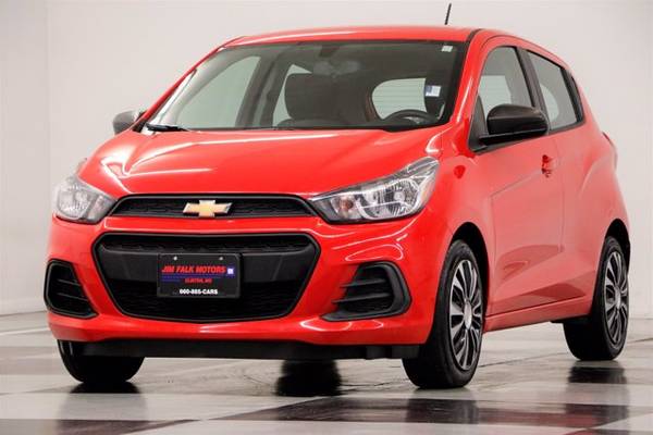 CAMERA! BLUETOOTH! 2017 Chevrolet SPARK LS Hatchback Red 39 MPG for sale in clinton, OK – photo 13