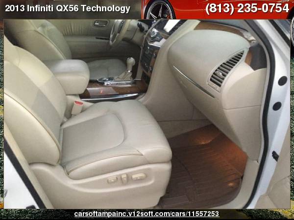 2013 Infiniti QX56 Technology Pack Technology Package for sale in TAMPA, FL – photo 16