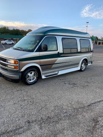 9 pass Chevy high top conversion van low miles like new - cars &... for sale in New haven, IN – photo 11