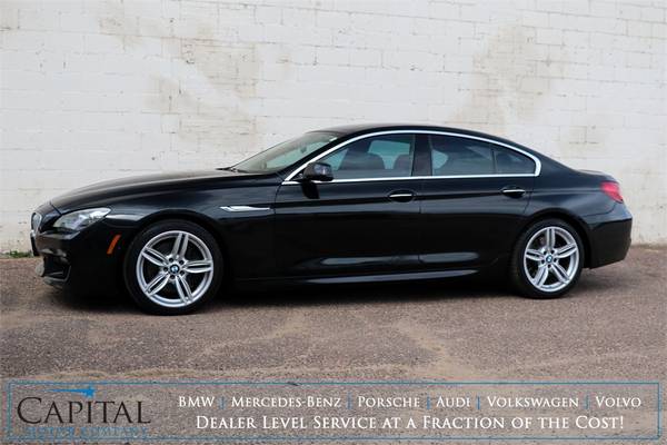 13 BMW 650xi xDrive Gran Coupe! 445HP Turbo V8, All-Wheel Drive! for sale in Eau Claire, WI – photo 2