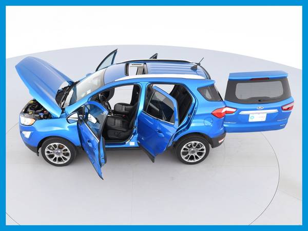 2018 Ford EcoSport Titanium Sport Utility 4D hatchback Blue for sale in San Francisco, CA – photo 16
