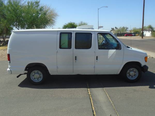 2004 FORD E150 REFRIGERATOR CARGO VAN WORK TRUCK LOW MILES - cars & for sale in Phoenix, TX – photo 6
