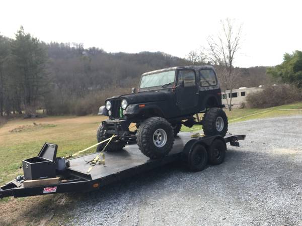 76 CJ7 wide Dana 44s on 38s - cars & trucks - by owner - vehicle... for sale in Hendersonville, NC – photo 3
