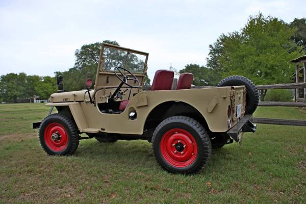 1947 WILLY'S CJ2A - cars & trucks - by dealer - vehicle automotive... for sale in Salado, TX – photo 7