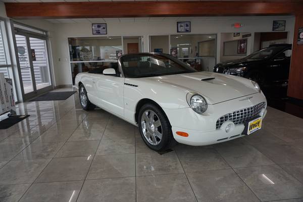 IMMACULATE 2003 THUNDERBIRD CONVERTABLE WITH HARDTOP! Low, Low for sale in Alva, KS – photo 8